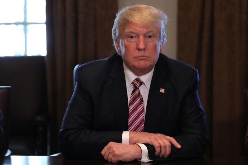 US President Donald Trump attends a meeting with the Congressional Black Caucus Executive Committee at the White House in Washington March 22, 2017. u00e2u20acu201d Reuters pic