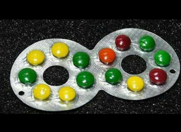 The candies, which are round in shape and come in various colours, have valid halal certification. u00e2u20acu201d Facebook screencap