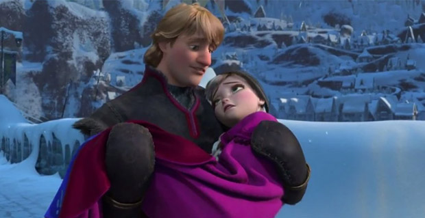 A scene from Disney’s ‘Frozen’.