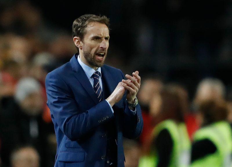 England manager Gareth Southgate during the international friendly with Germany at Dortmund March 22, 2017. u00e2u20acu201d Reuters pic