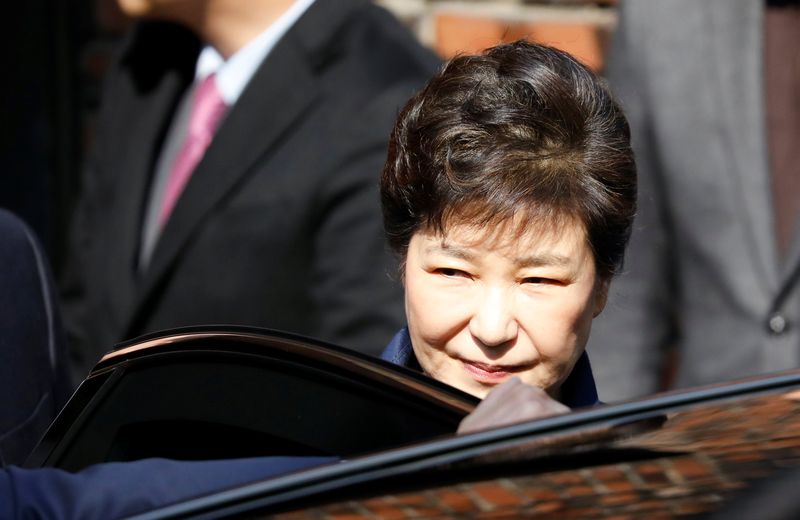 South Korea's ousted leader Park Geun-hye leaves her private house in Seoul March 30, 2017. u00e2u20acu201d Reuters pic
