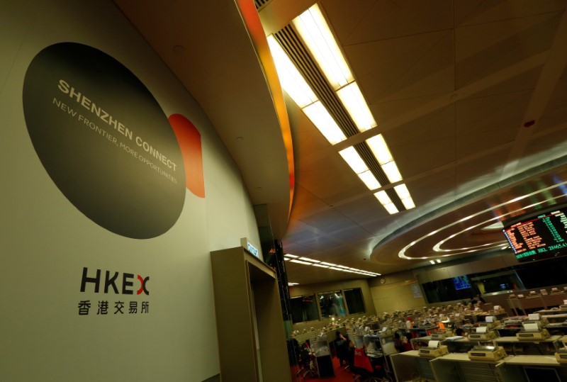 A banner is displayed at the trading hall during the launch of Shenzhen Connect at the Hong Kong Exchanges in Hong Kong, China December 5, 2016. u00e2u20acu201d Reuters pic