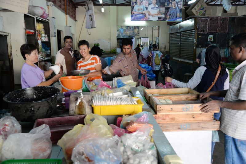 The Jeti Lama Market has been around for almost a century and is now mostly a wholesalers' hub. u00e2u20acu2022 Picture by KE Ooi