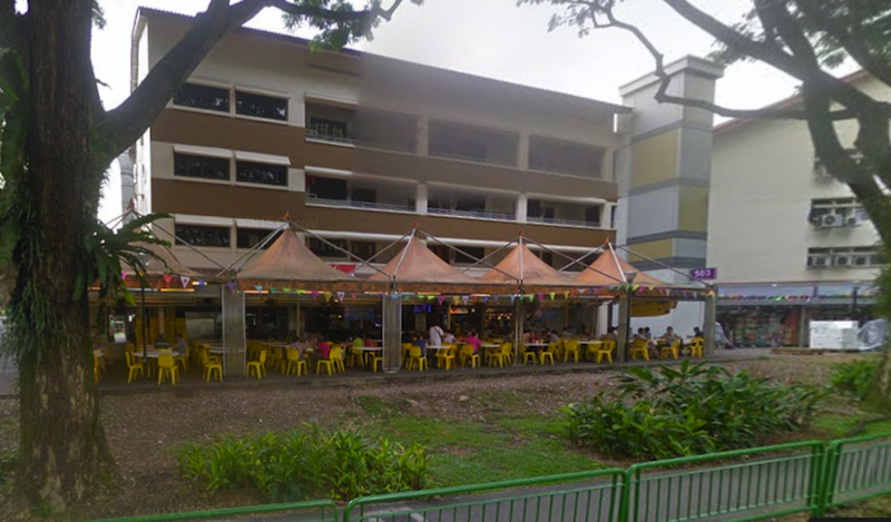 The coffeeshop at Jurong West Avenue 1 Blk 503. u00e2u20acu201du00c2u00a0Screencap from Google Maps
