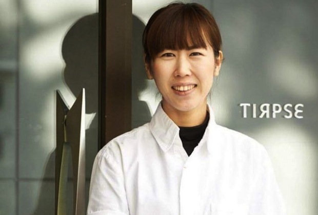 Dessert sensation Kiriko Nakamura (Japan) of one-Michelin star Tirpse. u00e2u20acu201d TODAY pic