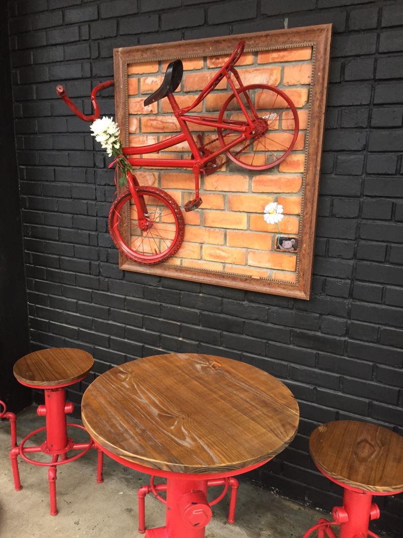 Cafes like The Workshop, with their unique aesthetics, give Jalan Dewan a newer modern look.