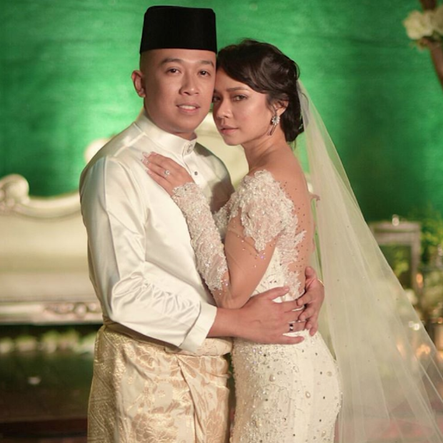 Nedim Nazri and Nora Danish tied the knot at a private ceremony in Kuala Lumpur March 30, 2017. u00e2u20acu201d Picture via Instagram.com/ard.donivia