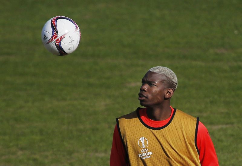 Manchester United's Paul Pogba during a training session at the Olimp-2 Stadium in Rostov-on-Don, Russia March 8,2017. u00e2u20acu2022 Reuters pic