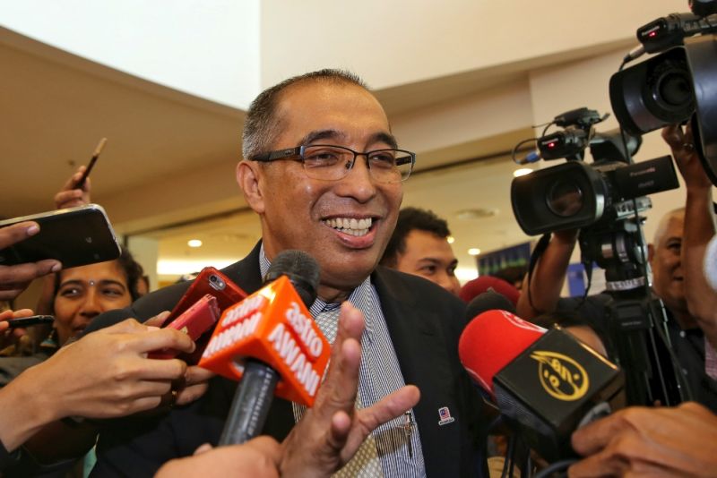 Datuk Seri Dr Salleh Said Keruak. u00e2u20acu2022 Picture by Saw Siow Feng