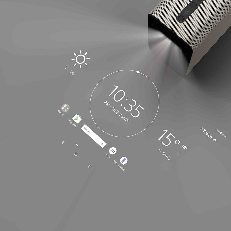 The Sony Xperia Touch. — Handout via AFP