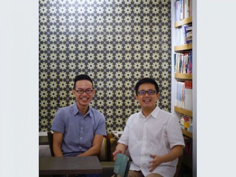 The Select Centreu00e2u20acu2122s co-founders William Phuan and Tan Dan Feng. u00e2u20acu201d Handout via TODAY