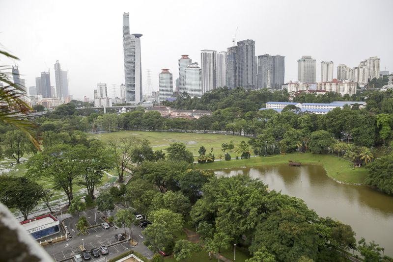 An aerial view of the Universiti Malaya campus in Kuala Lumpur. u00e2u20acu201d Picture by Choo Choy May 