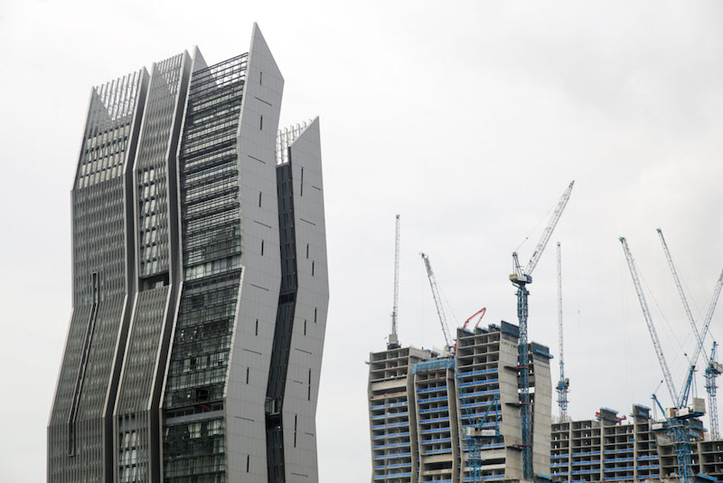 Condominiums under construction in the Sentul area of Kuala Lumpur, April 19, 2017. u00e2u20acu201d Photo by Choo Choy May