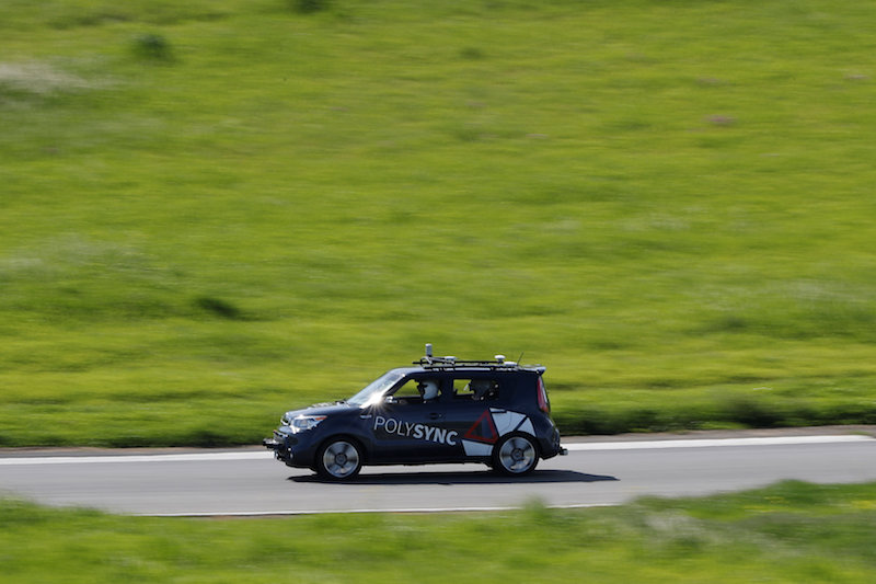 In self-driving car race, winners get all the way around track | Malay Mail