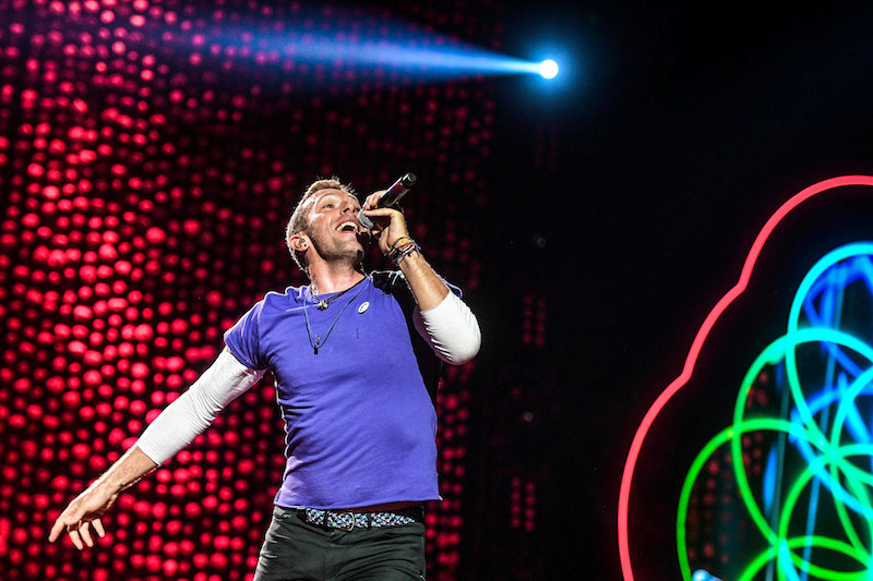 Chris Martin ofu00c2u00a0Coldplayu00c2u00a0performs at the National Stadium in Singapore March 31, 2017. u00e2u20acu201d Picture by The Straits Times/Mark Cheong via Reuters