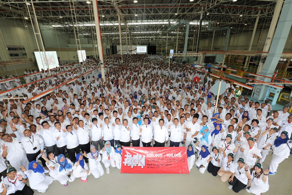 Honda Malaysia attributed their good market acceptance and accelerated growth to the support and cooperation received from numerous parties. 