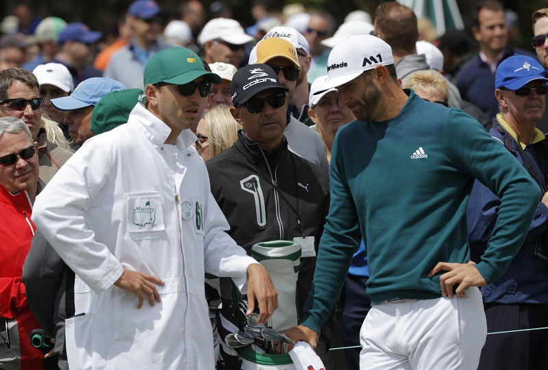 Dustin Johnson withdrew from play due to injury during the first round of the 2017 Masters golf tournament at Augusta National Golf Club in Augusta, Georgia April 6, 2017. u00e2u20acu201d Reuters pic