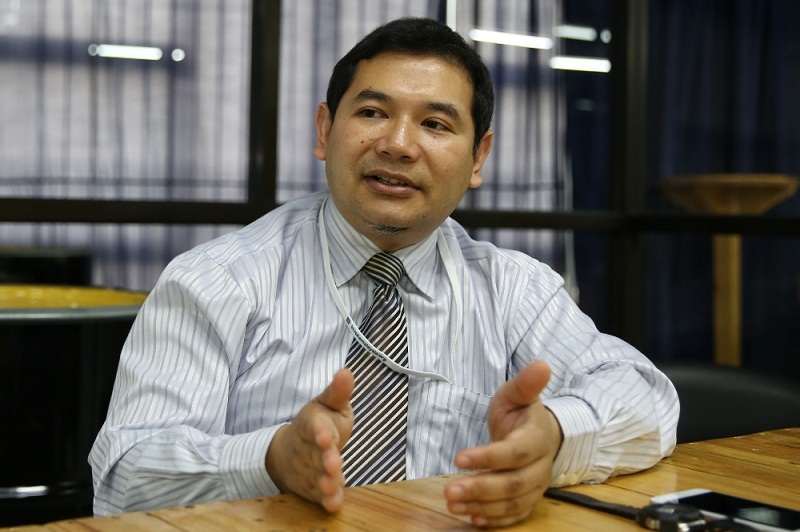 Rafizi Ramli speaks to Malay Mail Online at INVOKESpace in Kuala Lumpur. u00e2u20acu201dPicture by Saw Siow Feng 