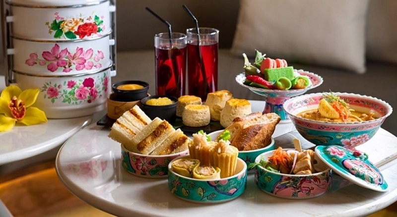 The Pan Pacific hotel whips up a Peranakan tea. u00e2u20acu201d Picture courtesy of Pan Pacific Singapore via TODAY