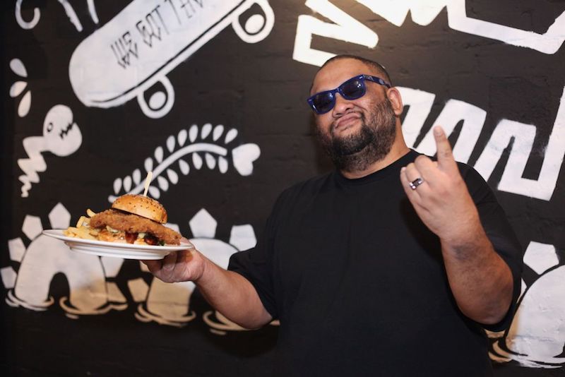 Sheikh Haikelu00e2u20acu2122s FatPapas burger joint has a secret menu. Two hedonistic burgers and some crazy-sounding fries are on it. u00e2u20acu201d Picture by Damien Teo/TODAY