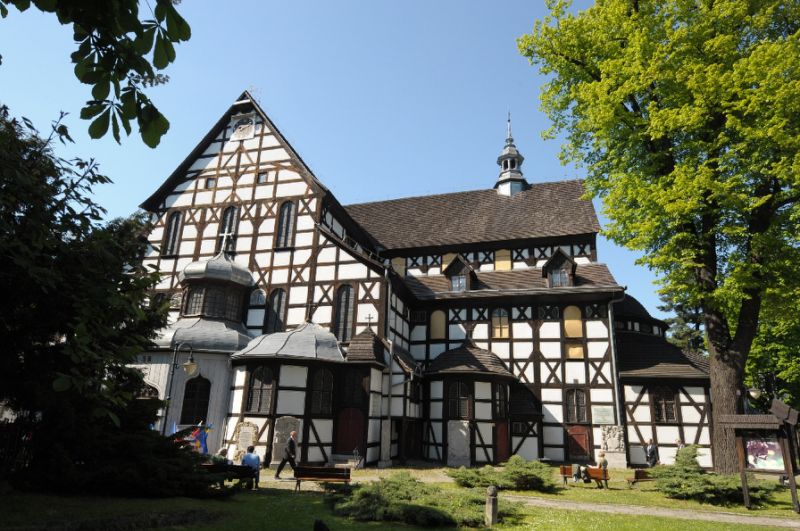 Pictured in a photo taken on May 6, 2011, is the exterior of the Lutheran Church of Peace in Swidnica, a Unesco world heritage site built in the mid-17th century with funding from the Swedish monarchy. u00e2u20acu201d AFP pic