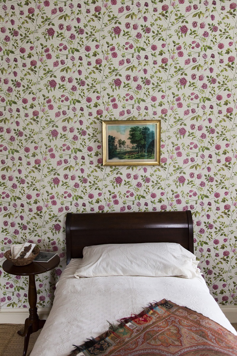A replica of one of Emily Dickinson’s bed in her bedroom in the Emily Dickinson Museum in Amherst, Massachusetts April 13, 2017. — Picture by Greg Miller for The New York Times