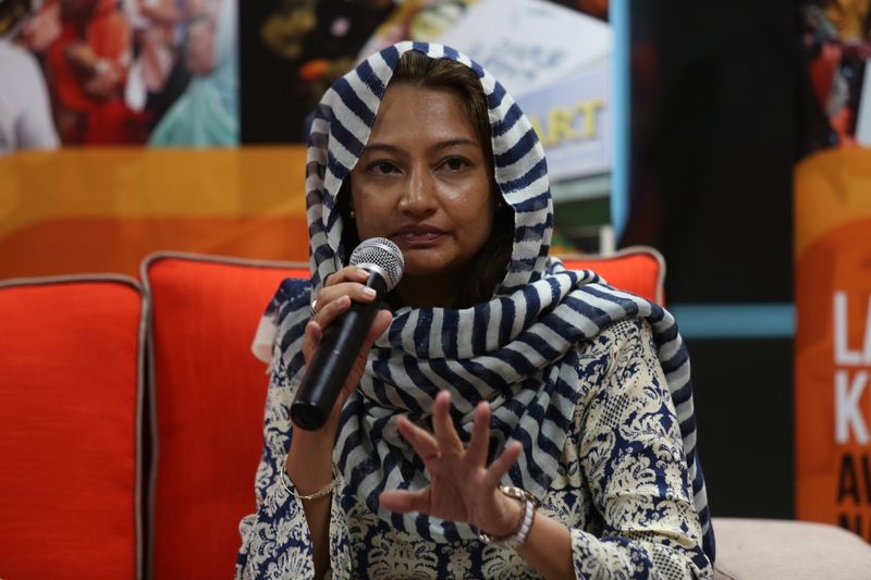 Sisters in Islam (SIS) programme manager Shareena Sheriff speaking during the AWAN forum on child rape.