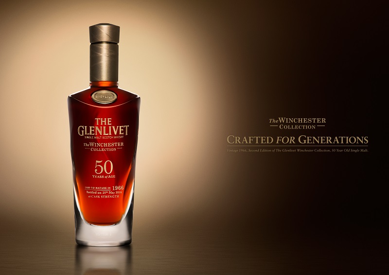 The Glenlivet Winchester Collection Vintage 1966, a 50-year-old bottle of Scotch whisky. u00e2u20acu201d Picture courtesy of Glenlivet