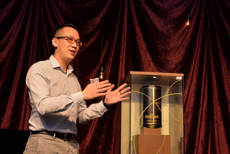 Pernod Ricard Malaysia brand manager Benedict Yong hopes to witness another milestone for The Glenlivet with a record-breaking price for the Vintage 1966. — Picture courtesy of Glenlivet