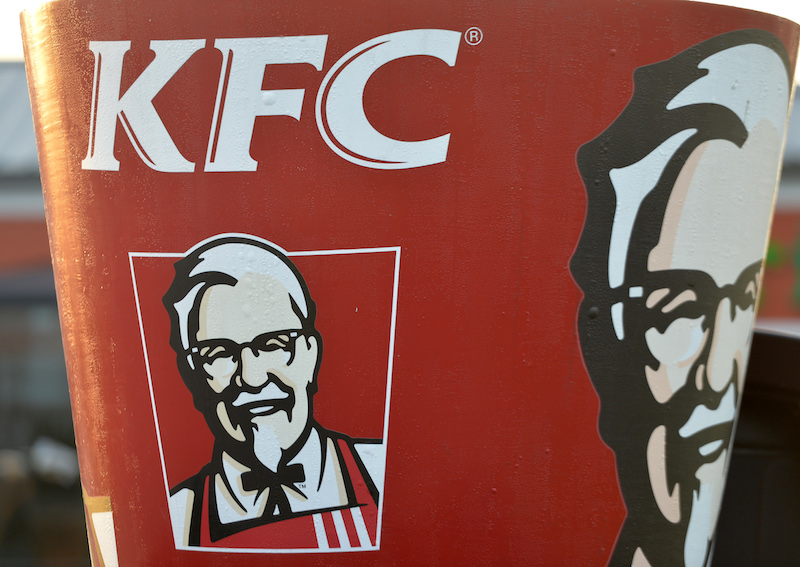 KFC customers can order online and have their food delivered by NZ Post drivers. u00e2u20acu201d AFP pic