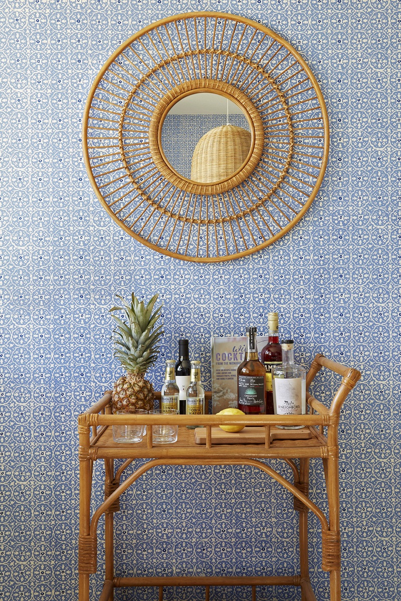 An undated handout photo of the Holiday House in Palm Springs, California. — Picture by Zeke Ruelas via The New York Times 