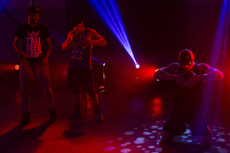 Members of the Magic Men Live troupe rehearse a strip tease routine, in Waterford Township, Michigan, March 23, 2017. u00e2u20acu201d Picture by Brittany Greeson/The New York Times