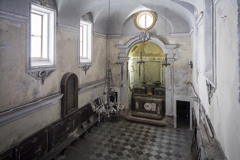 The former Baroque oratory known as Santa Maria del Sabato, or Holy Mary of Saturday, in the ancient Jewish quarter of Palermo, Sicily, March 22, 2017. It will soon become Palermo’s first synagogue in over 500 years. — Picture by Gianni Cipriano/The New York Times