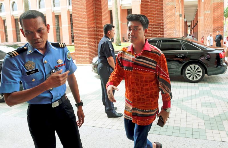 Adam was immediately detained at the MACC headquarters after giving his statement yesterday. u00e2u20acu201d Bernama pic
