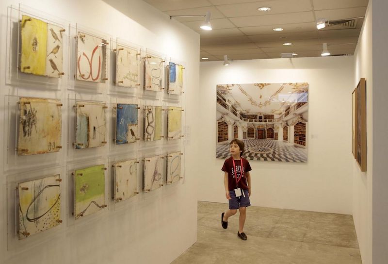 The Affordable Art Fair is on from April 7 to 9. Some 300 artists from 41 galleries are showing, and works are priced between S$100 and S$15,000. u00e2u20acu201d TODAY pic
