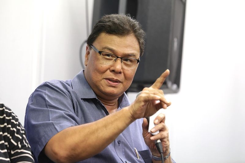 Datuk Kamil Othman, the Communications and Multimedia Ministry’s advisor for creative industries, speaking during the forum on the future of cinema and censorship in Malaysia.