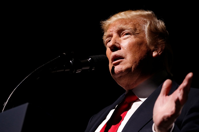 US President Donald Trump speaks to some his staunchest backers at the National Rifle Association (NRA) Leadership Forum in Atlanta, Georgia April 28, 2017. u00e2u20acu201d Reuters pic n