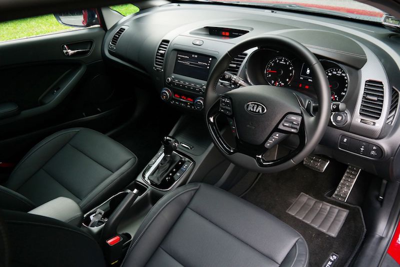 The interior of the new Kia Cerato K3. — TODAY pic
