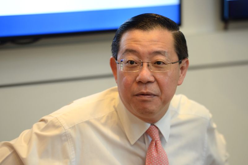 Penang Chief Minister Lim Guan Eng says state executive council has agreed to table a motion against Tasek Gelugor MP Datuk Shabudin Yahaya. u00e2u20acu2022 Picture by KE Ooi