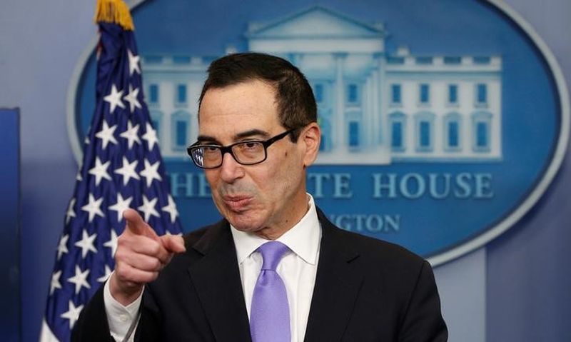 US Treasury Secretary Steven Mnuchin speaks at a press briefing at the White House in Washington February 14, 2017. u00e2u20acu201d Reuters picn