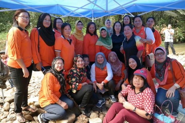 At Nancy's constituency Batang Sadong, in Kg Kepayan, Ulu Simunjan.