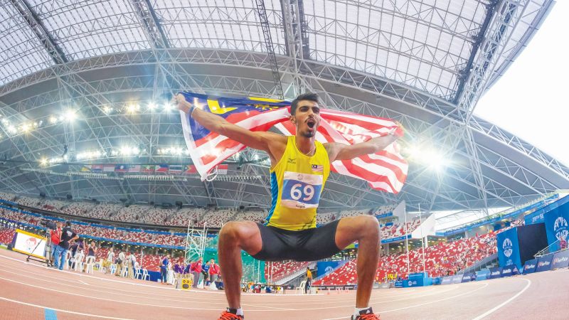 Nauraj competes in the 51st Oda Memorial Meet in Hiroshima tomorrow. u00e2u20acu201d Malay Mail pic