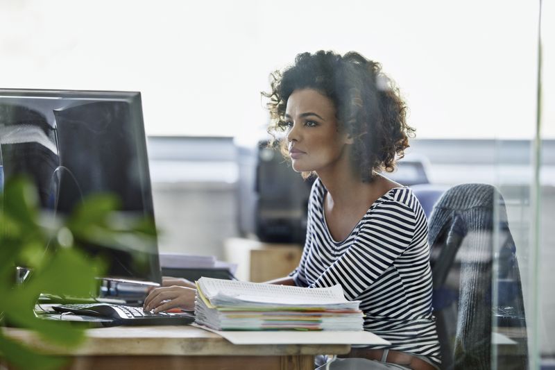 A new report suggests that US office workers spend their lunch hours planning their vacation. u00e2u20acu201d Yuri_Arcurs/Istock.com/AFP pic