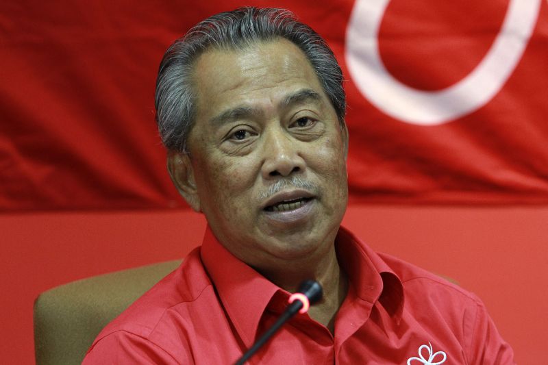 Parti Pribumi Bersatu Malaysia president, Tan Sri Muhyiddin Yassin, speaks to journalist during a press conference in Petaling Jaya April 5, 2017. u00e2u20acu2022 Picture by Yusof Mat Isa