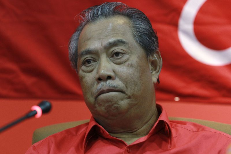 Parti Pribumi Bersatu Malaysia president, Tan Sri Muhyiddin Yassin, speaks to journalist during a press conference in Petaling Jaya April 5, 2017. u00e2u20acu2022 Picture by Yusof Mat Isa
