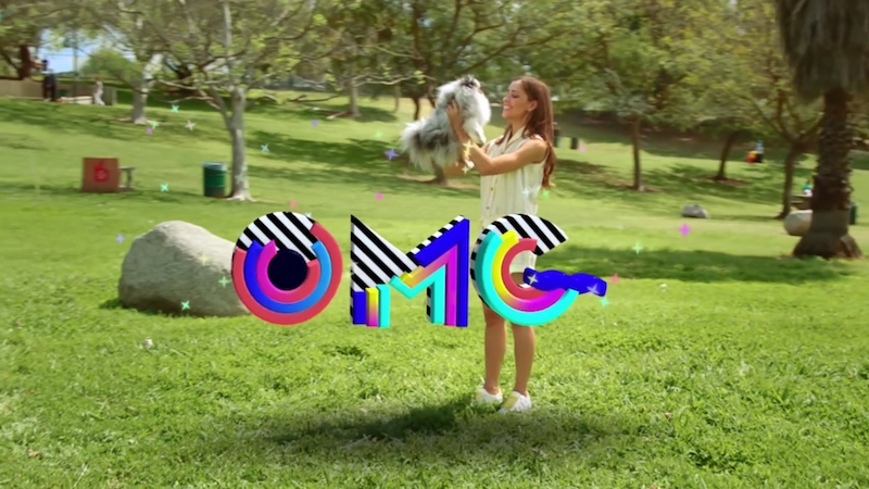Snapchat has launched new 3D World Lenses. u00e2u20acu201d Screengrab from YouTube
