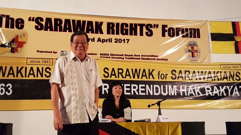Datuk David Teng Lung Chi, a lawyer and former assistant minister, says a referendum may not be the solution to all political problems, April 23, 2017. u00e2u20acu201d Picture by Sulok Tawie