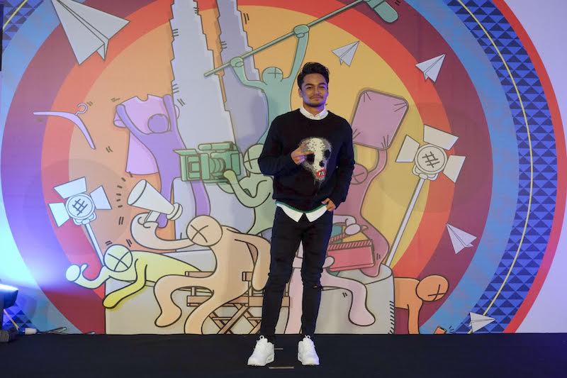 Syafiq berkata tiada masalah untuk bergandingan dengan pelakon baharu seperti Mawar walau pernah terpalit dengan isu GST. u00e2u20acu201d Foto oleh Yusof Mat Isa