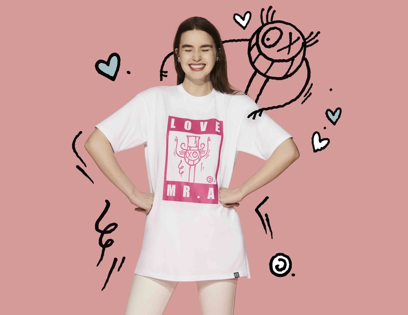 The Uniqlo x André Saraiva collaboration is bang on trend this season with a host of slogan T-shirts. — AFP pic
