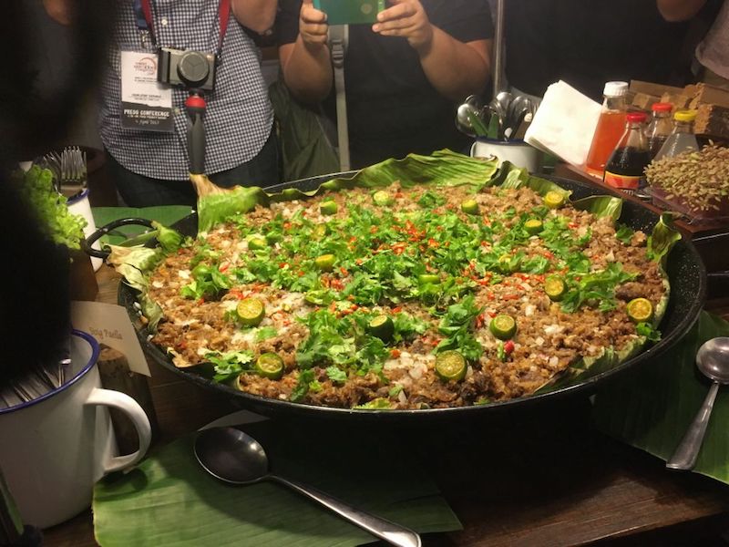 Chef Sau del Rosariou00e2u20acu2122s Sisig Paella. u00e2u20acu201d TODAY pic